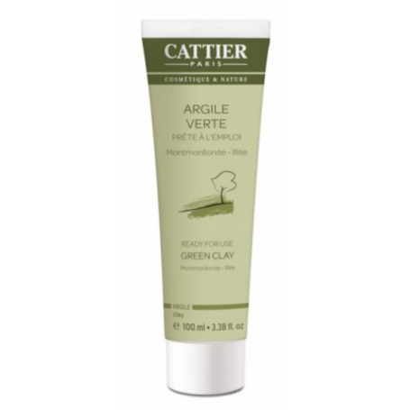 Argila verde pura, 100ml - Cattier