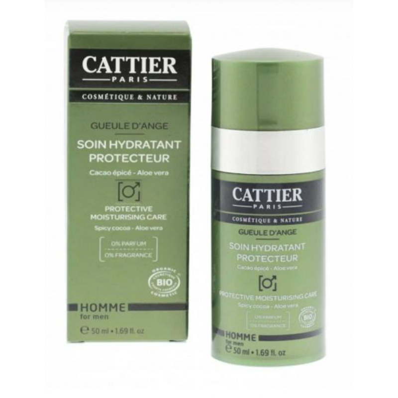 Gel hidratant pentru barbati, 50ml - Cattier