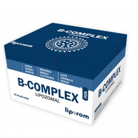 B-Complex lipozomal, 30plicuri - Liporom