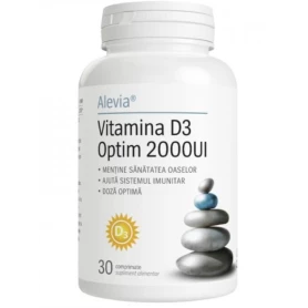 Vitamina D3 Optim 2000UI, 30cpr - Alevia