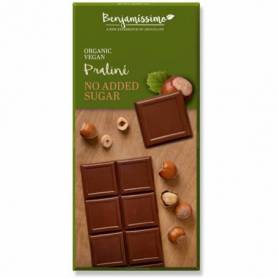 Ciocolata praline, eco-bio, 70g - Benjamissimo