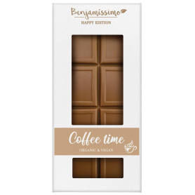 Ciocolata coffee time, eco-bio, 60g - Benjamissimo