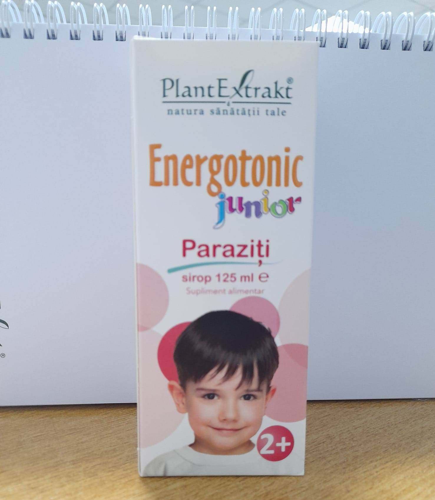 Energotonic Junior - Paraziti, Sirop A 125ml, Plantextrakt