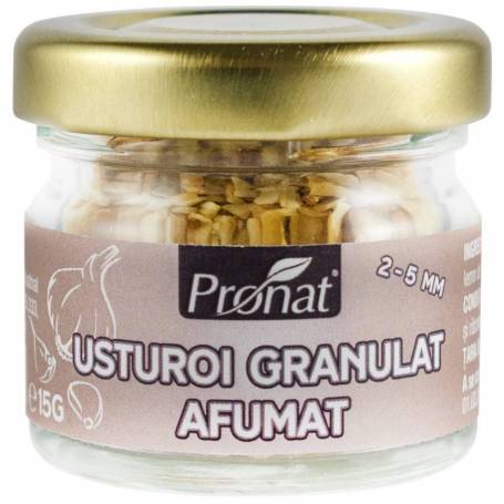 Usturoi granulat si afumat, eco-bio, 15g - Pronat