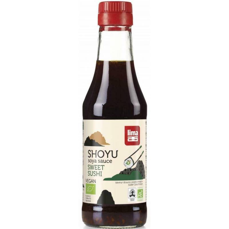 Sos de soia Shoyu sweet sushi, eco-bio, 250ml - Lima