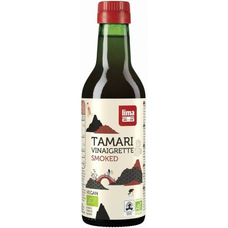 Sos de soia Tamari vinaigrette afumat, eco-bio, 250ml - Lima