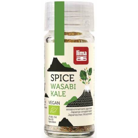 Condiment spice wasabi kale, eco-bio, 22g - Lima