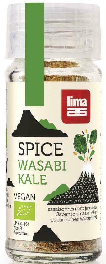 Condiment spice wasabi kale, eco-bio, 22g - lima