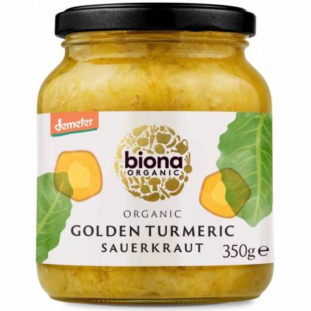 Varza murata cu turmeric, eco-bi,o 350g - Biona