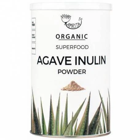Inulina din agave pudra, eco-bio, 200g - Amrita