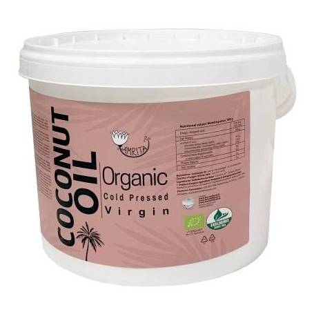 Ulei de Cocos virgin raw, eco-bio, 3L - Amrita