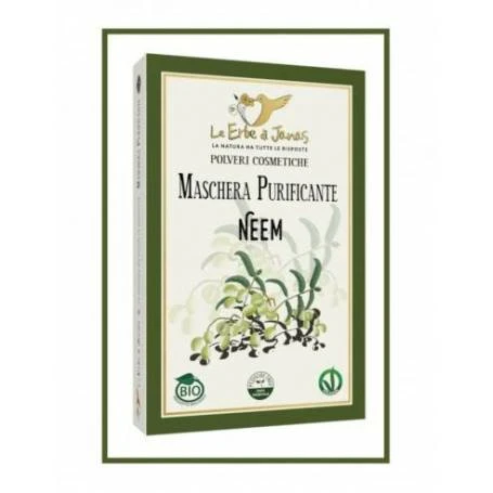 Masca de fata purificatoare cu neem, 100g - Erbe di Janas