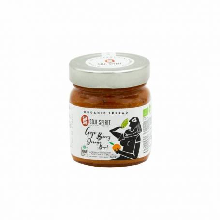 Gem de goji, portocale si busuioc, eco-bio, 240g - Goji Spirit