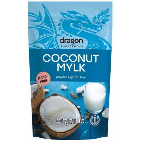 Lapte de cocos pudra, eco-bio, 150g, Dragon Superfoods