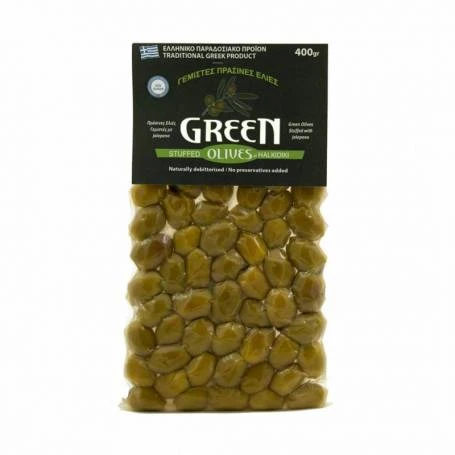Masline verzi jalapeno, 400g - Kapa Olive Farm
