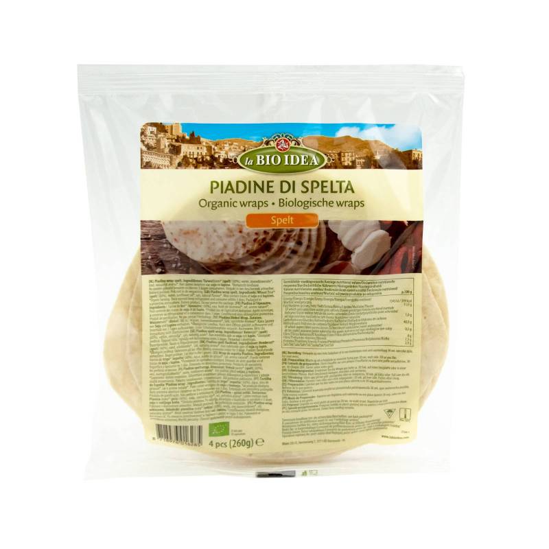 Piadine spelta Eco-Bio 4buc - La Bio Idea