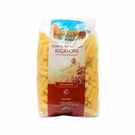 Paste Fainoase din Grau Dur cu Quinoa Rigatoni,eco-bio, 500 gr, La Bio Idea