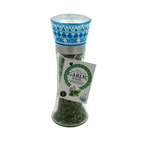 Rasnita sare, usturoi si busuioc 200g - Salt Odyssey