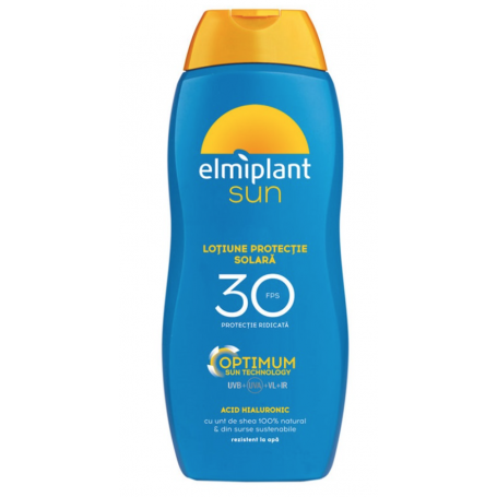 Lotiune cu protectie solara ridicata SPF 30 Optimum Sun, 400ml - Elmiplant