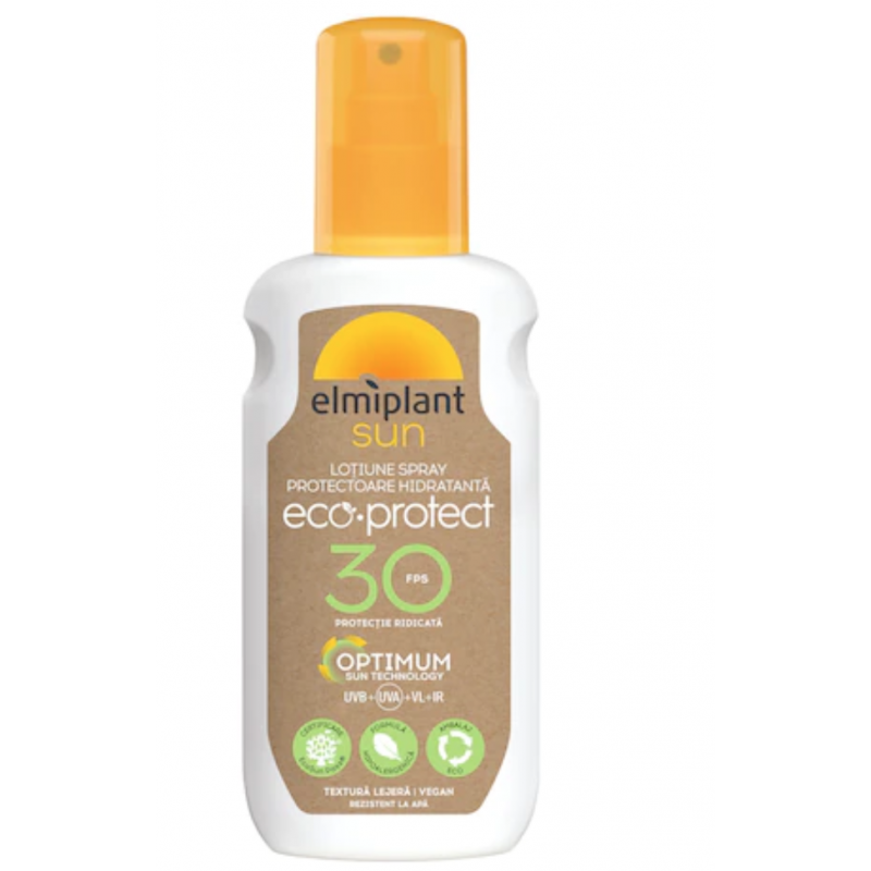 Lotiune spray pentru protectie solara Sun Milk Eco, SPF 30, 150ml -