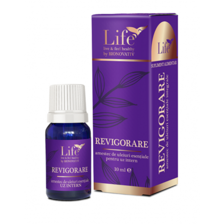 Revigorare, amestec de uleiuri esentiale, 10ml - Bionovativ