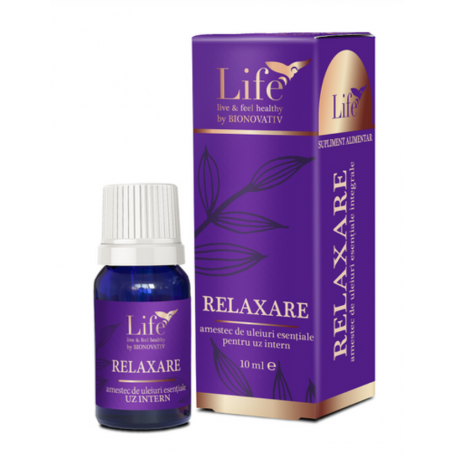 Relaxare, amestec de uleiuri esentiale, 10ml - Bionovativ