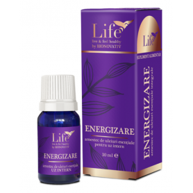 Energizare, amestec de uleiuri esentiale, 10ml - Bionovativ