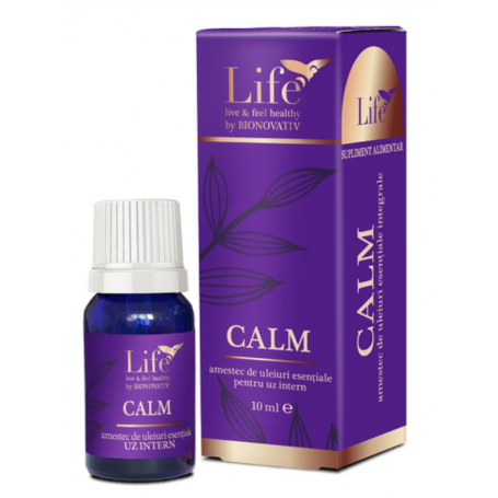 Calm, amestec de uleiuri esentiale, 10ml - Bionovativ