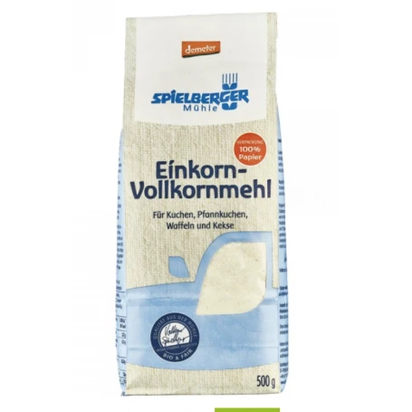 Faina integrala de Einkorn, eco-bio, 500g - Spielberger
