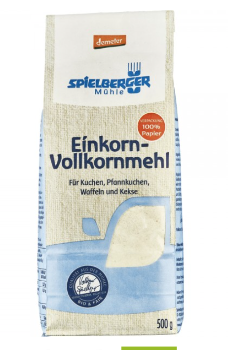 Faina integrala de einkorn, eco-bio, 500g - spielberger