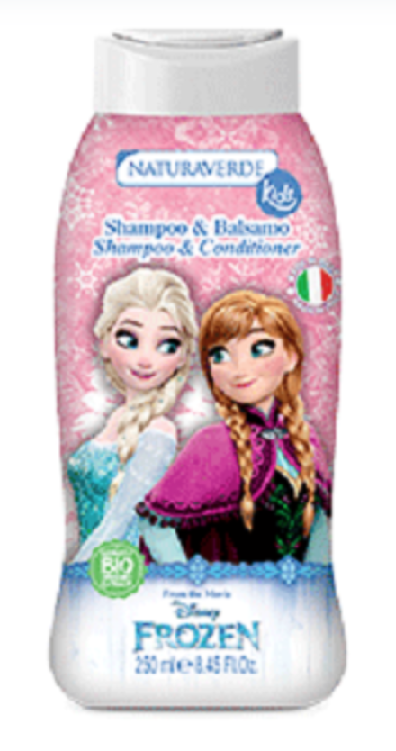 Sampon Si Balsam Pentru Copii Frozen, 250ml - Naturaverde