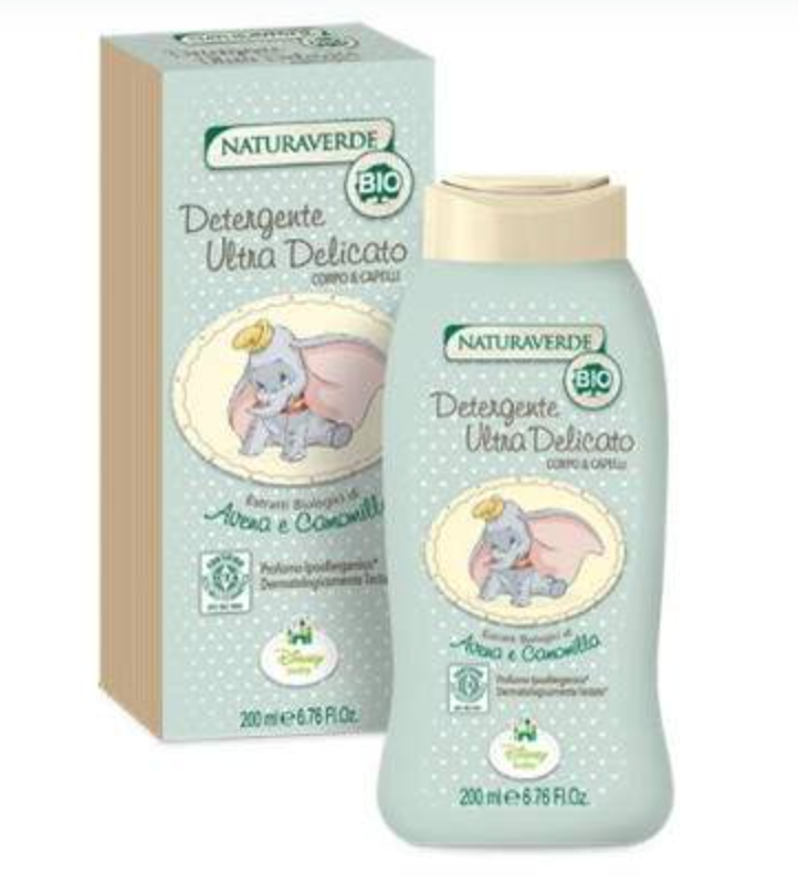 Solutie De Curatare Delicata Pentru Corp Si Par Dumbo, 200ml - Naturaverde