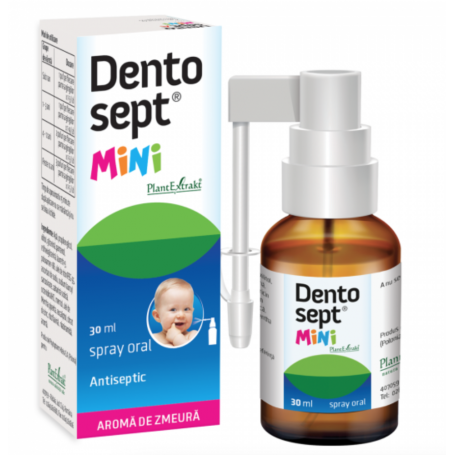 Spray gingival Dentosept Mini, 30ml - Plant Extrakt