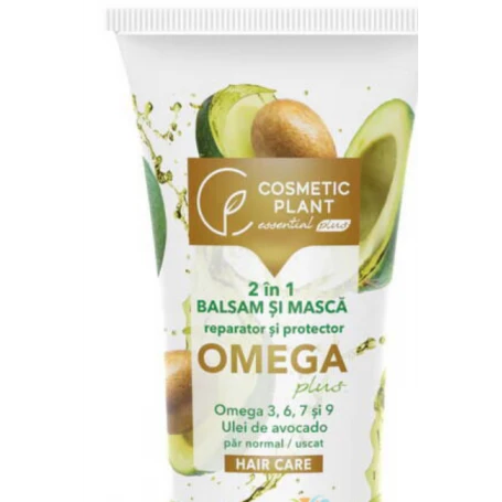 Balsam - Masca 2in1 Reparator si Protector Omega Plus 150ml - Cosmetic Plant