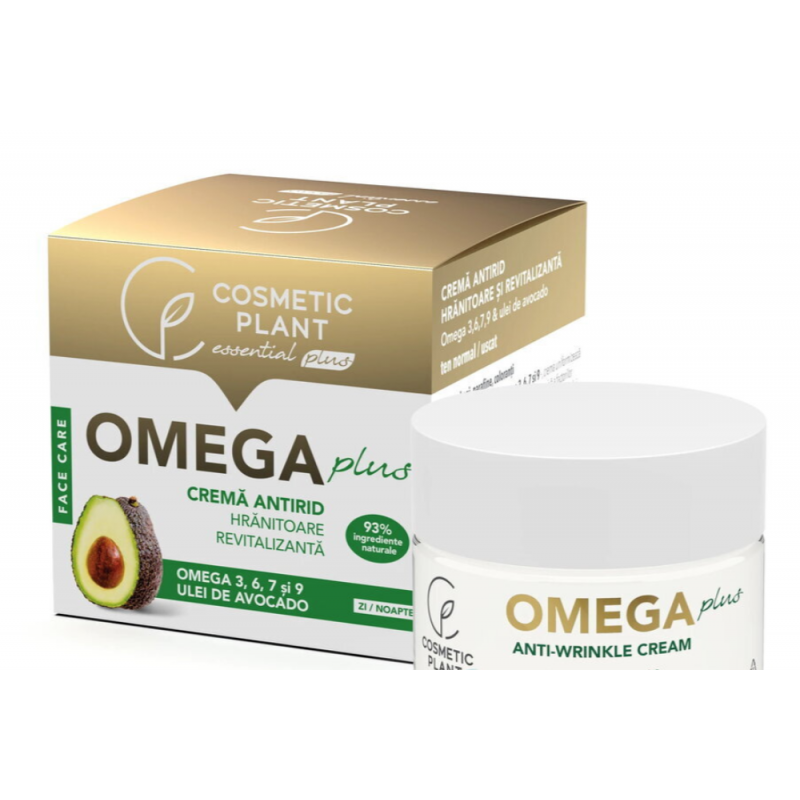 Crema Antirid Hranitoare de Zi si Noapte Omega Plus, 50ml - Cosmetic