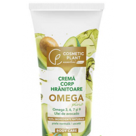 Crema de Corp Hranitoare Omega Plus, 200ml - Cosmetic Plant