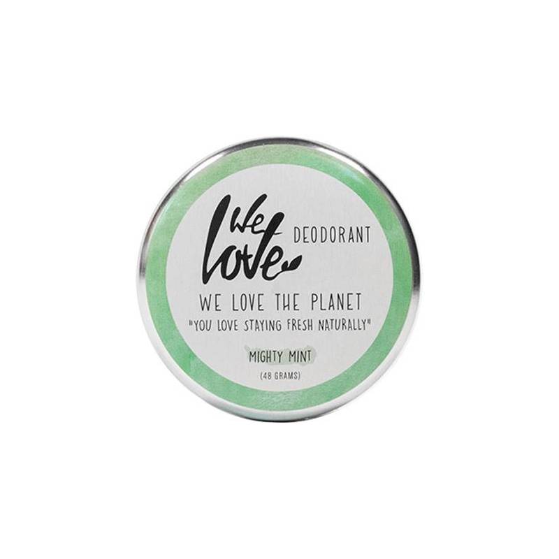 DEODORANT CREMA MIGHTY MINT, 48 g, WE LOVE THE PLANET