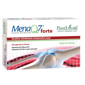 MenaQ7 forte Vitamina K2 naturala, 30cps - Plant Extrakt