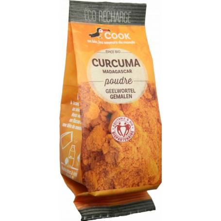 Turmeric (curcuma) pudra, eco-bio, 35g - Cook