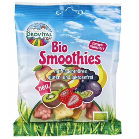 Jeleuri din piure de fructe, eco-bio, 80g - Okovital