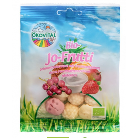 Jeleuri cu fructe si iaurt, eco-bio, 80g - Okovital