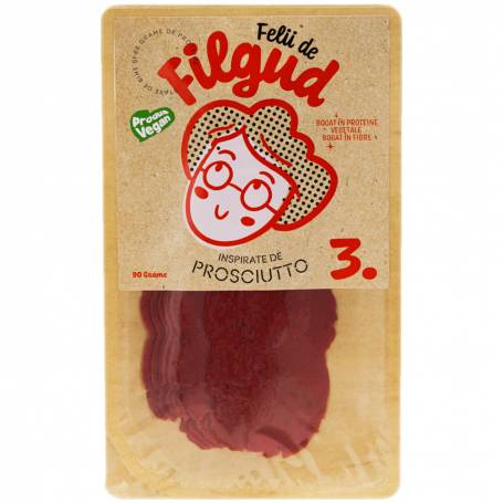 Felii de Prosciutto, vegan, 90g - Filgud