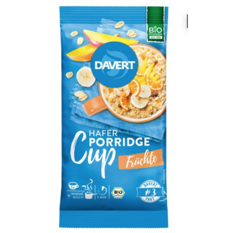 Portie de terci cu fructe, eco-bio, 65g - Davert