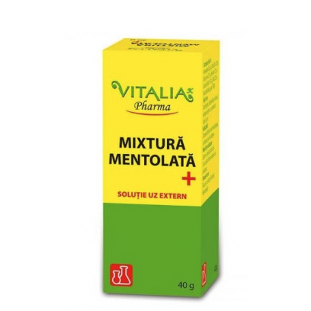 Mixtura mentolata plus, 40g - Vitalia Pharma