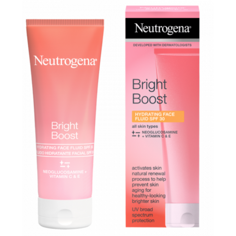 Gel crema de zi SPF30 Bright Boost, 50ml - Neutrogena
