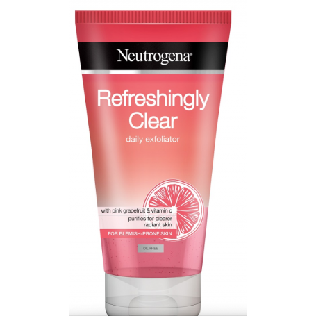 Gel-Scrub exfoliant pentru ten cu imperfectiuni Refreshingly Clear, 150ml - Neutrogena