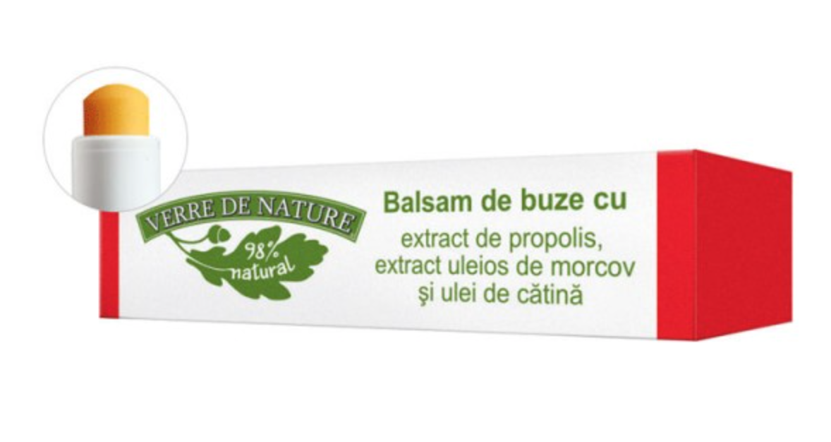 Balsam Buze Cu Propolis 4.8g - Manicos