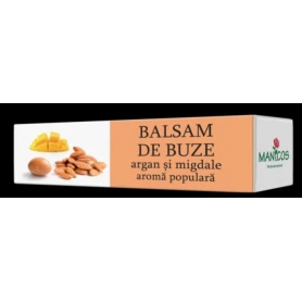 Balsam Buze Argan si migdale 4.8g - MANICOS