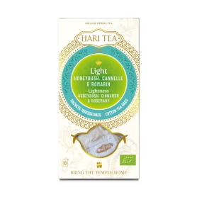 Ceai premium Lightness,Honeybush si scortisoara, eco-bio, 10 buc, Hari Tea