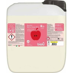 Detergent ecologic lichid pentru rufe albe si colorate, mere rosii, 5L - Biolu